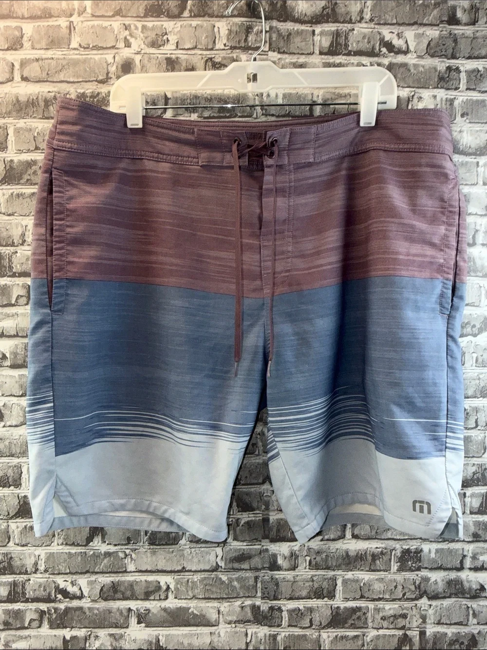 Travis Mathew Lavender Performance  Board Shorts